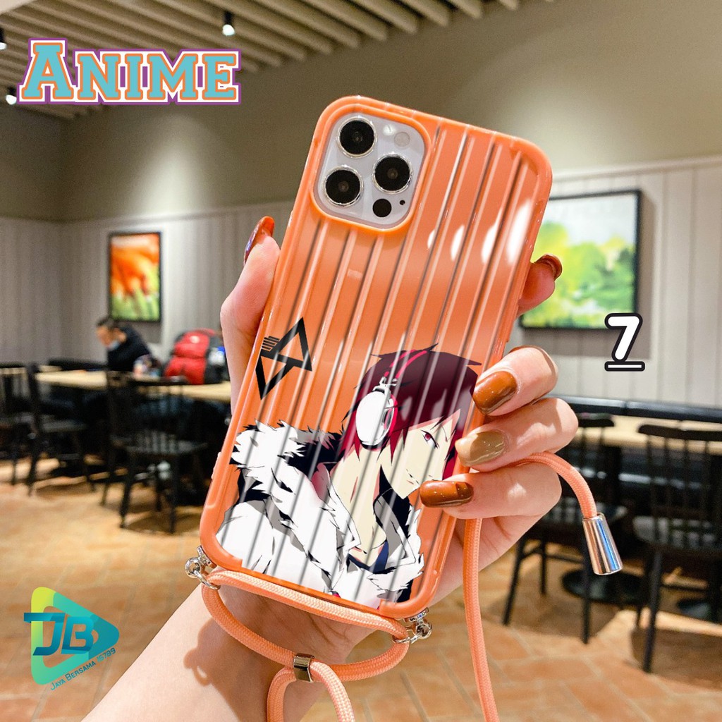 SOFTCASE KOPER SLINGCASE LANYARD ANIME XIAOMI REDMI 3 4A 4X 5A 5+ 6 6A PRO A2 LITE JB3473