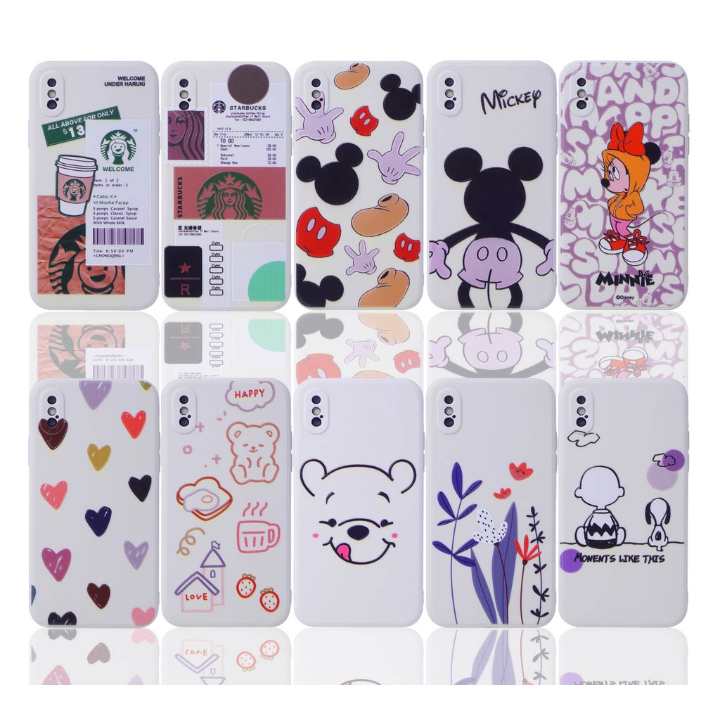 Softcase Motif Lensa Cover iPhone 6G iPhone 6G+ iPhone 9G/XR iPhone 9G+/XS Max iPhone X/XS
