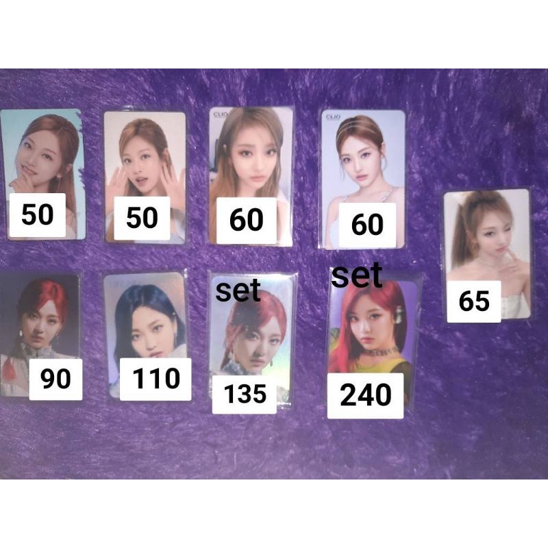 Photocard Ningning aespa Mediheal Clio Magnet Holo Forever Next Level Keyring Sg22