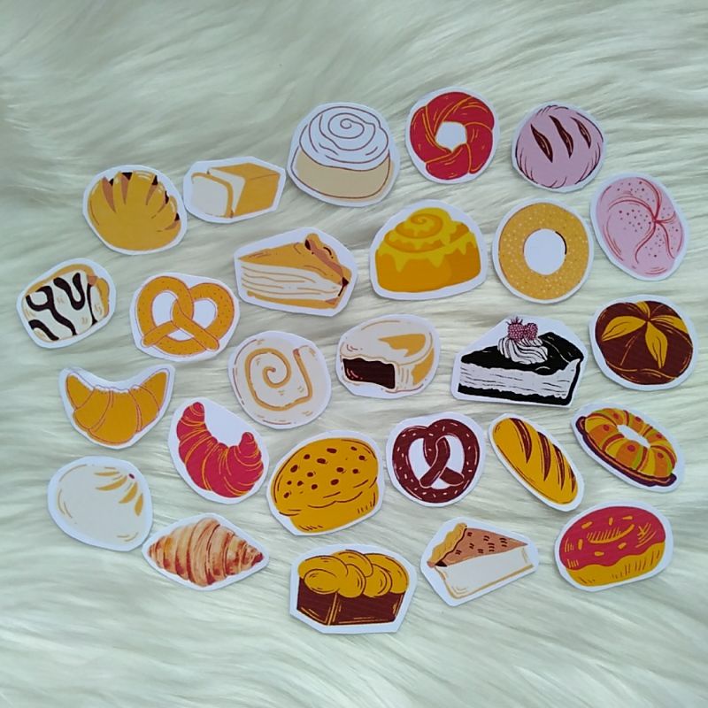 

Promo isi 5 biji Sticker bread/Sticker Aesthetic/Sticker premium