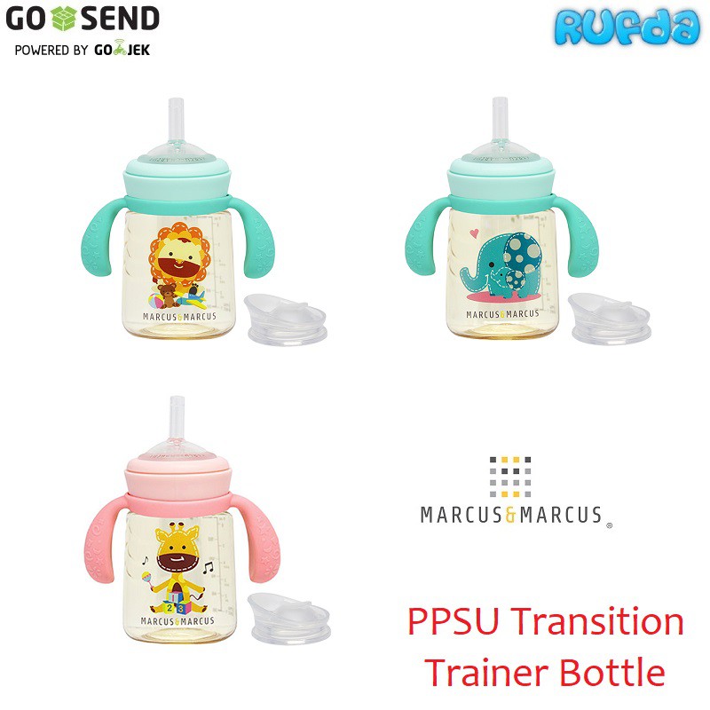 Marcus Marcus PPSU Transition Trainer Bottle Botol Sedotan Spout Anak Bayi