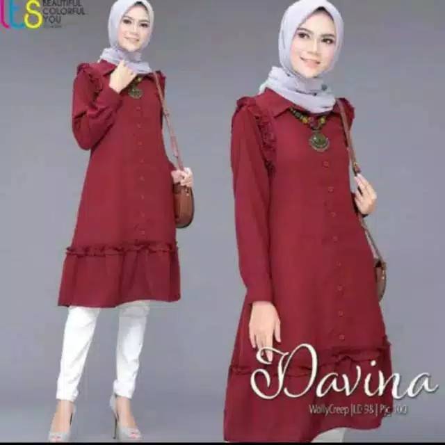 Davina tunik/grosir tunik/tunik murah