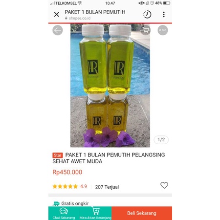 hamra beauty paket 1 bulan