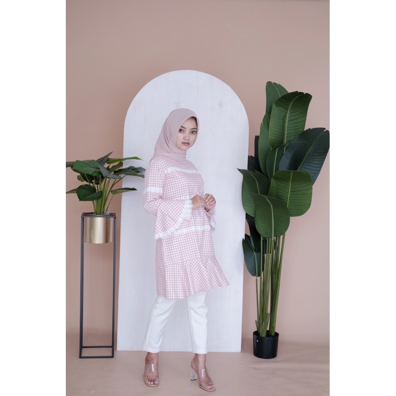 Kinaya Tunik Peach
