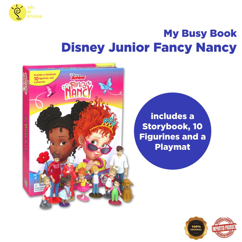 My Busy Book Disney Junior Fancy Nancy Buku Cerita Aktivitas Anak Shopee Indonesia