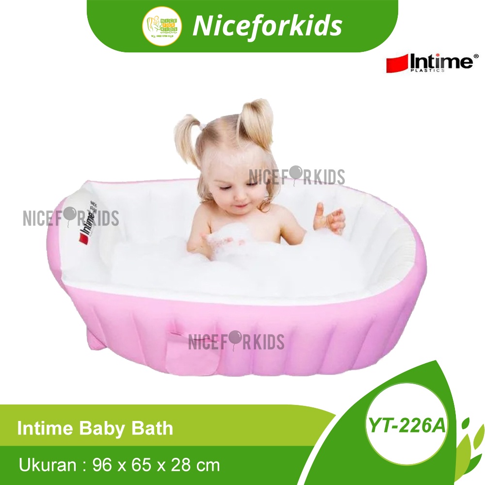 Intime Baby Tub Uk. 98X65X28 CM (YT-226A) / Bak Mandi Bayi / Baby Tub