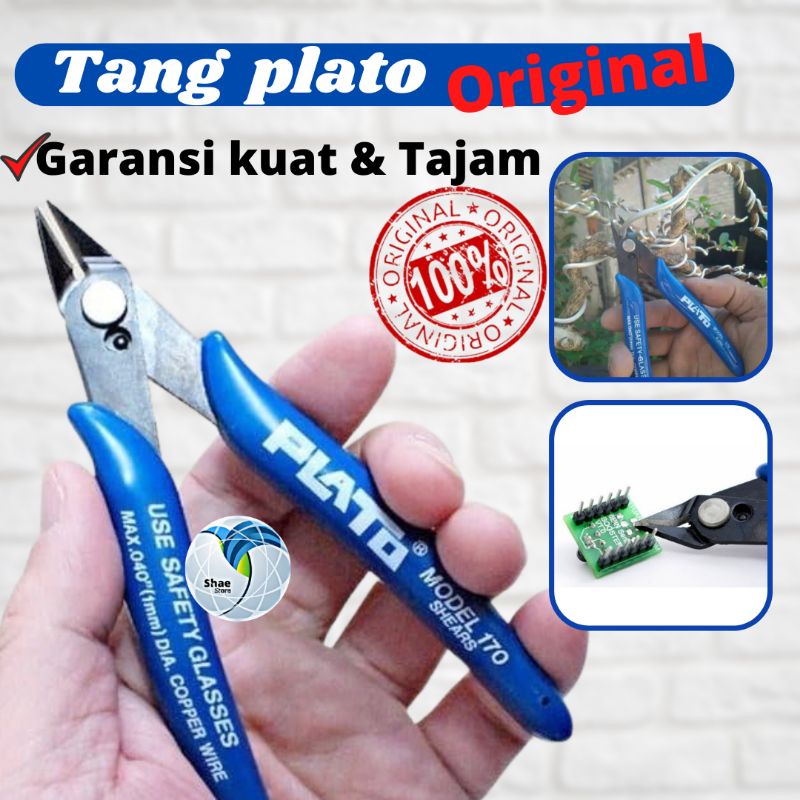 Tang Plato Tang Potong Pemotong Kawat Kabel Kawat Bonsai