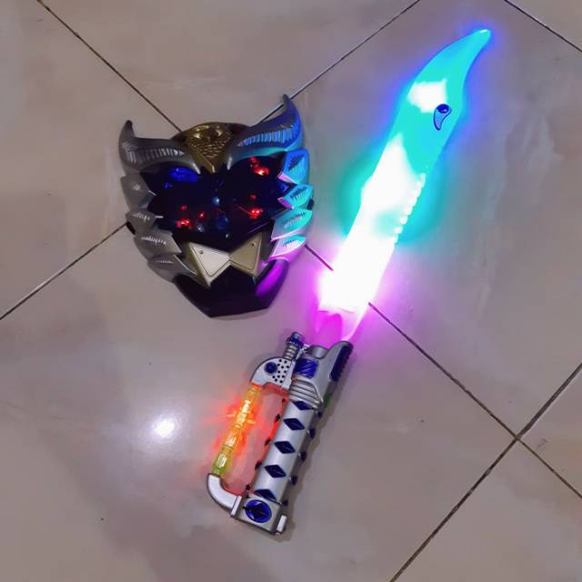 Mainan Set Topeng & Pedang X Bima Paket Mainan Naga Hero Anak Edukatif