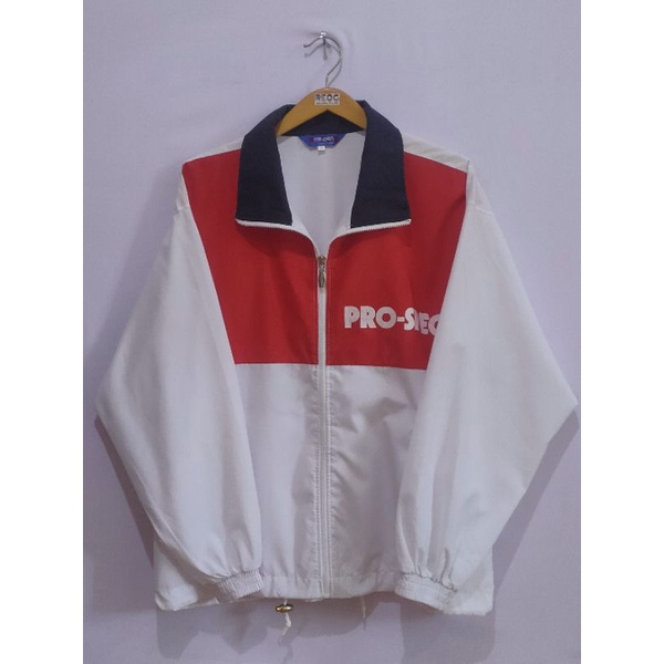 Jaket Tracksuit Windbreaker Pro-Specs Vintage Second Original (Preloved/Thrift/Bekas)