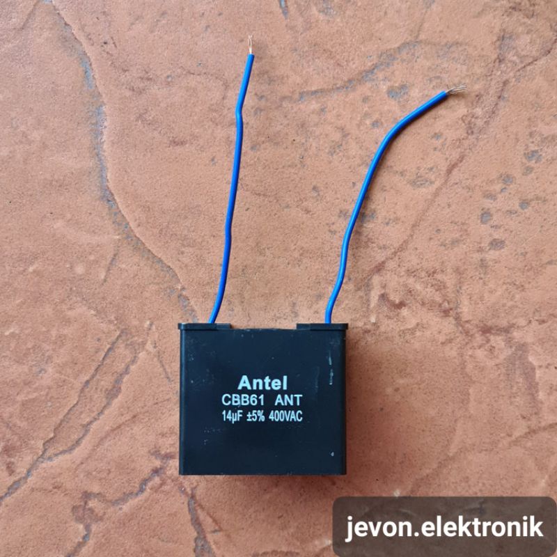 Kapasitor Kotak Kabel 14 uf 450 Volt Capacitor