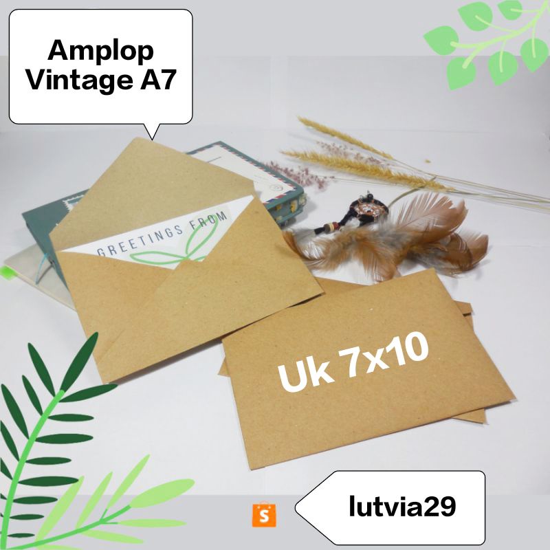 A7 Amplop Kraft Bisa Custom | Amplop 7x10 8x11 | Amplop Mini Polos | Amplop Packing| Amplop Packaging | Amplop Aesthetic | Amplop Vintage Kraft | Amplop Coklat Amplop Aesthetic Amplop Coklat 125 gsm Amplop Kraft Vintage Amplop Post Card Greeting Card