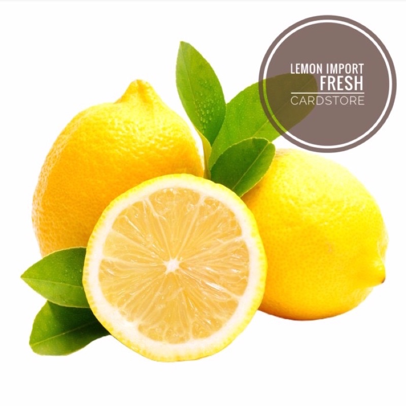 

Buah Jeruk Lemon Import Fresh Segar