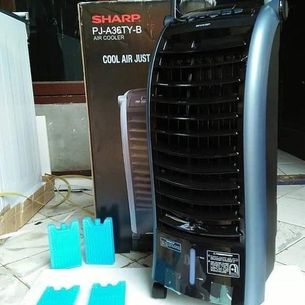 Aircooler SHARP PJ-A36TY-W KIPAS AC