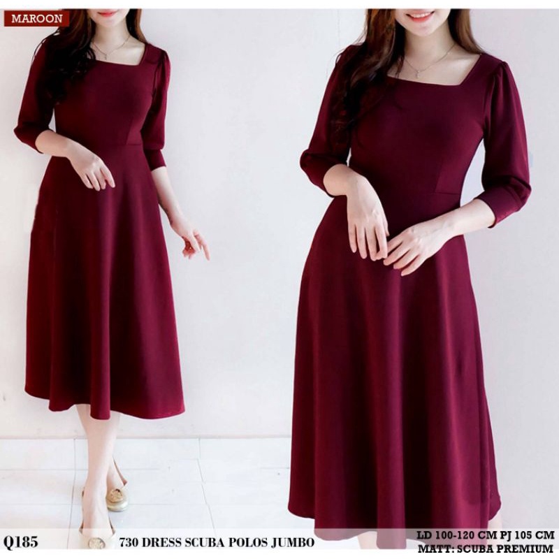 730 DRESS SCUBA POLOS LD 100-120CM JUMBO IMPORT PREMIUM QUALITY