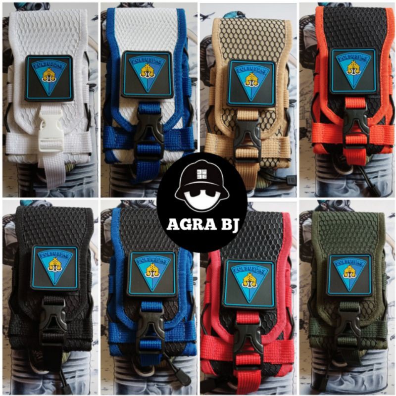 sarung hp polsuspas / sarung hp tactical /sarung hp polri / terabru