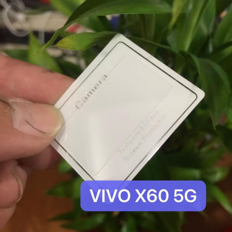 Vivo X60  / X60 Pro| Tempered Glass Camera lens Kamera Full Black