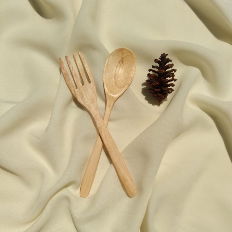 Sendok & Garpu Set | Photoshoot Aesthetic kit | Starter Kit Properti Foto