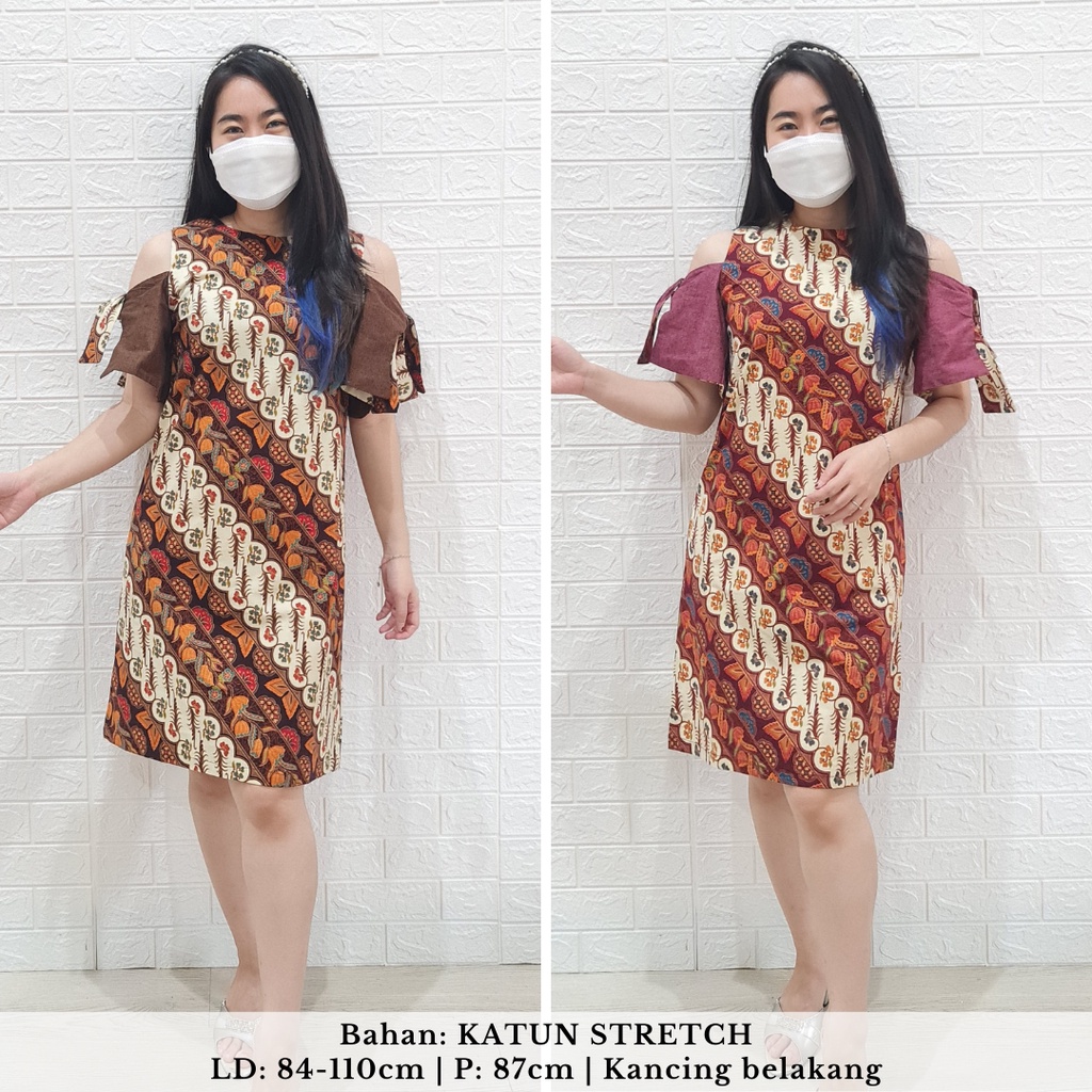 866 faleesha batik midi dress