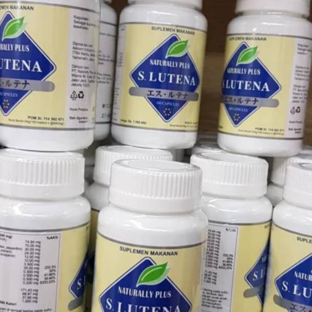 Best Seller Slutena - Super Lutena - Lutein Naturally Plus Original