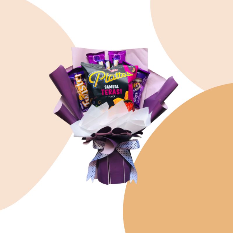 

Buket/hadiah/kado/buket snack