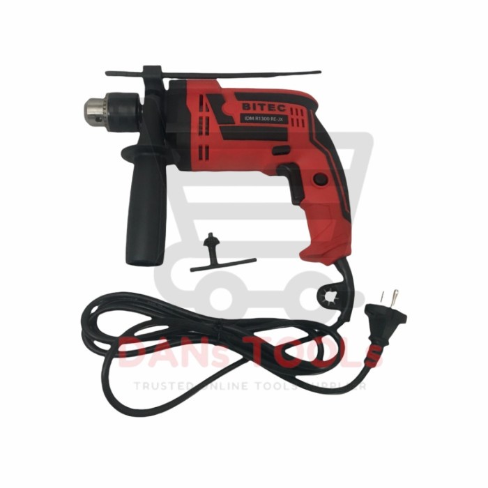 Mesin Bor Listrik BITEC 13mm - Impact Drill - Mesin Bor Tembok - Beton