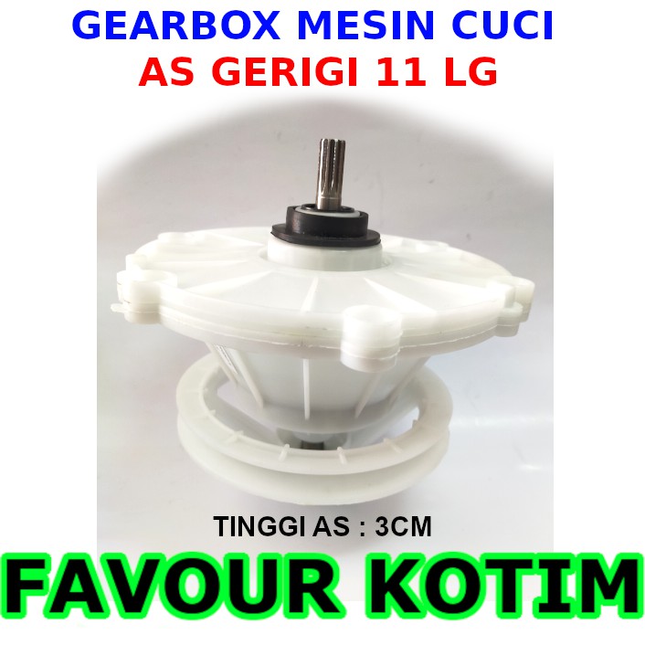 GEARBOX MESIN CUCI GEAR BOX LG 2 TABUNG WP-1460 R FVKOTIM