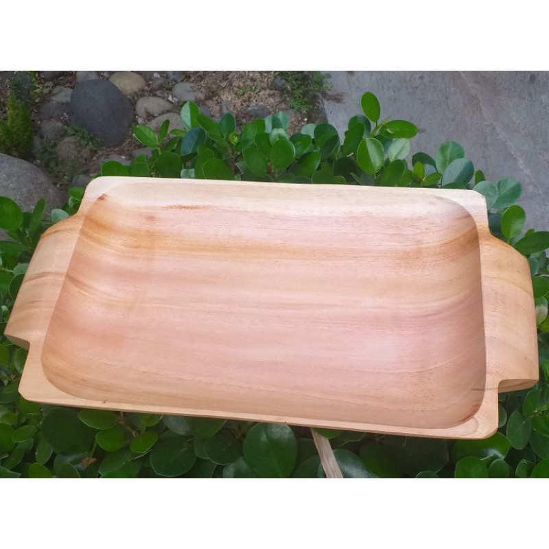 talam kayu mahoni 20x38cm