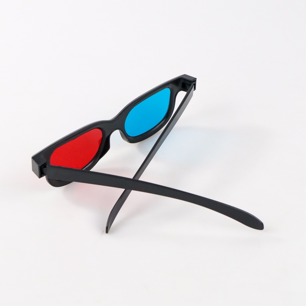 3D Glasses Plastic Frame / Kacamata 3D - H3 - Black