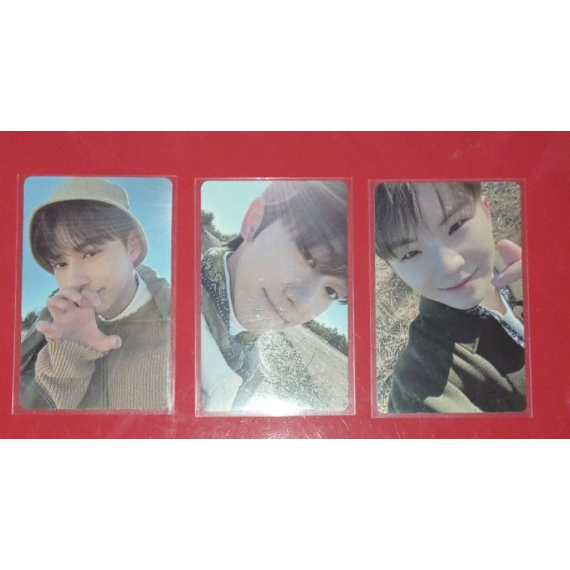 Photocard FTS Benefit Weverse Woozi, The 8, Jun