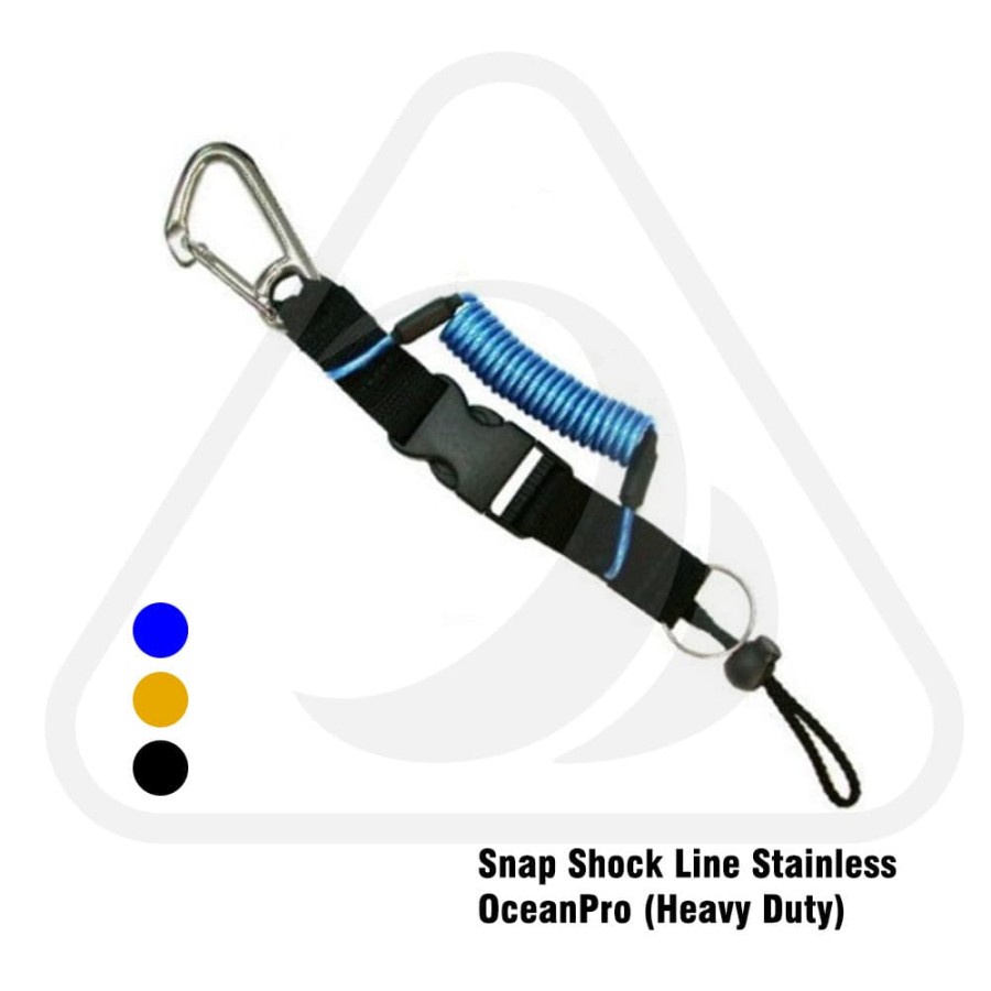 Scuba Diving Lanyard Shock Line Heavy Duty Peer Spring Zeepro 1,3 m