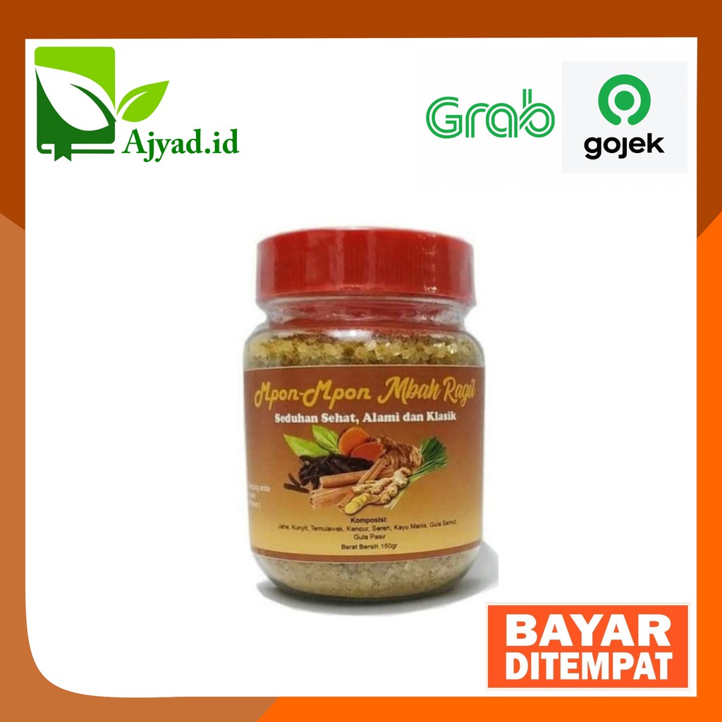 

Mpon Mpon Mbah Ragil - Untuk Memabantu Kesehatan Tubuh - Netto 150 - Original Product - Asli