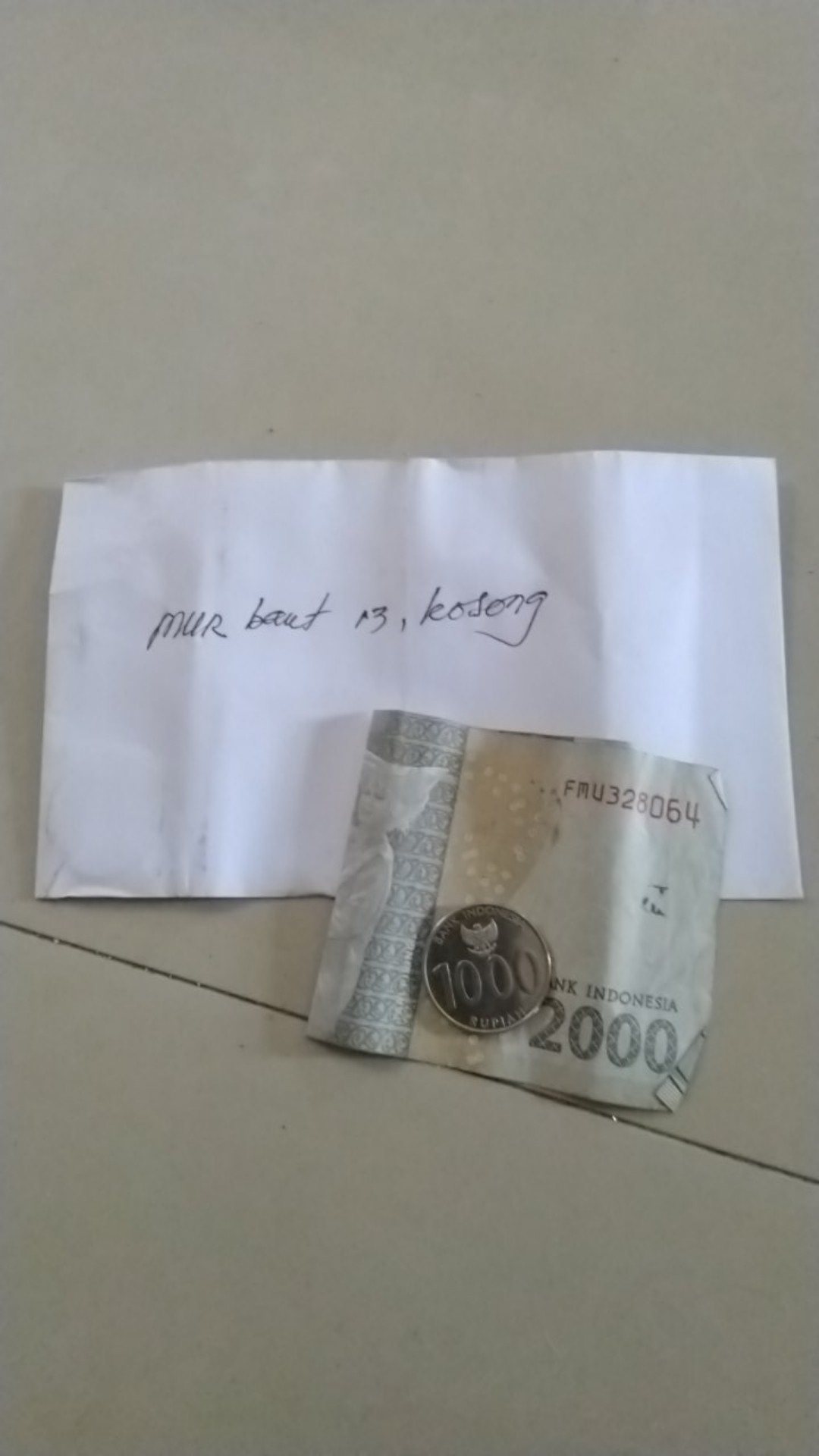 Baut Mur 10 Kunci 13. Panjang Drat 1,5 Cm. Bisa Untuk Baut Siku Lubang