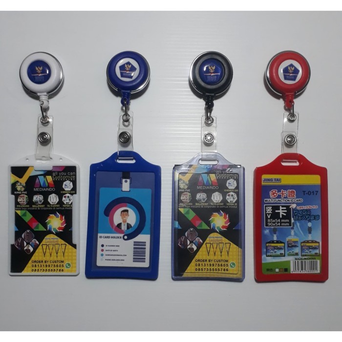 

Mantap Yoyo Gantungan Id Card Putar Stainless-Logo Gugus Tugas Trendi