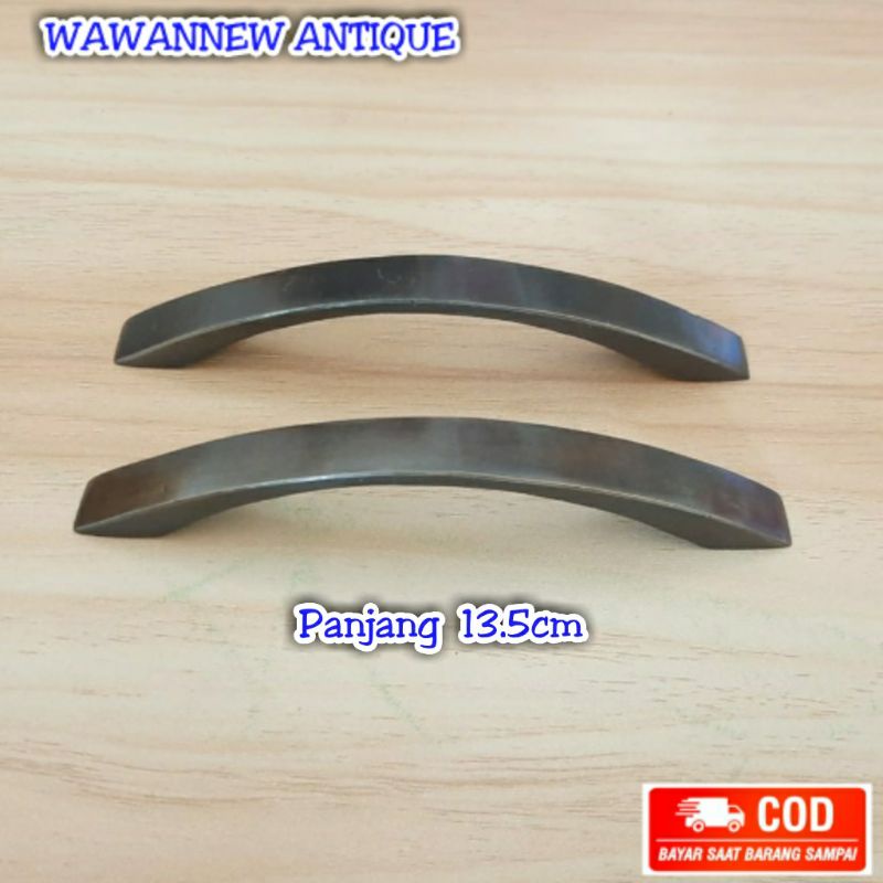 Handle / Tarikan Laci Lemari Jendela Pintu Kuningan Kitchen Set 13.5cm