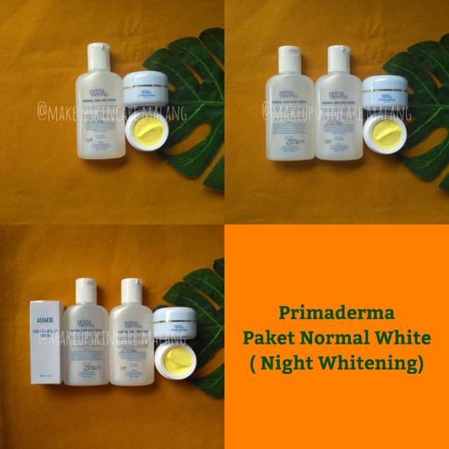 Primaderma Paket Normal Whitening