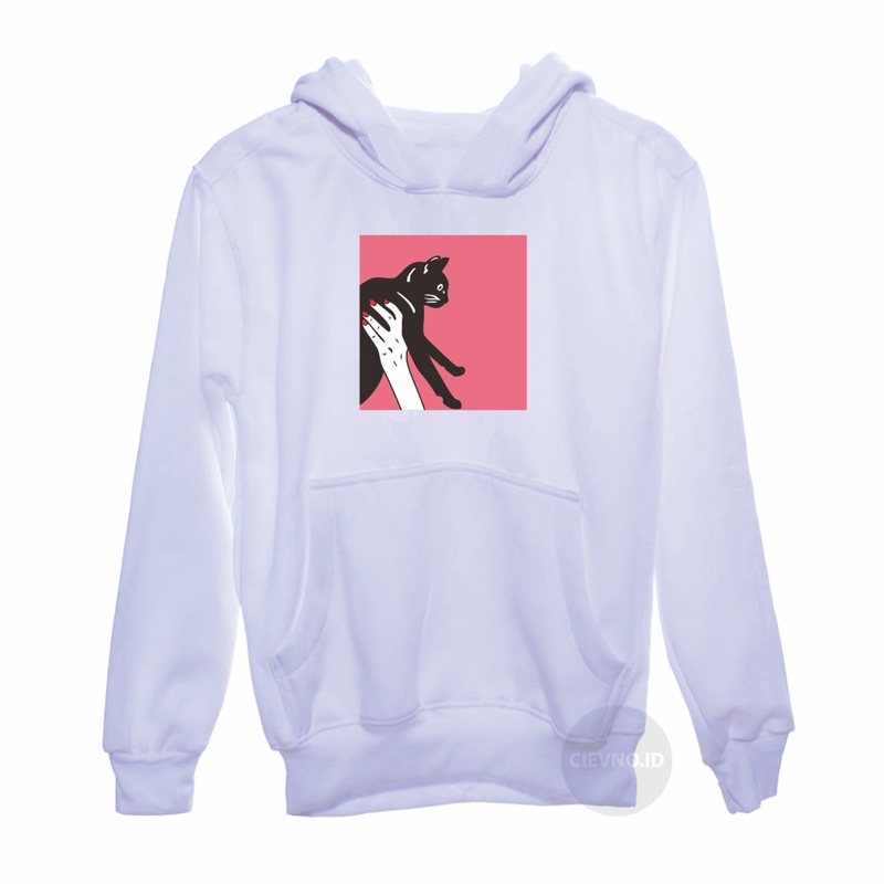 HOODIE CAT (DIGITAL PRINTING) SIZE M - XXXL
