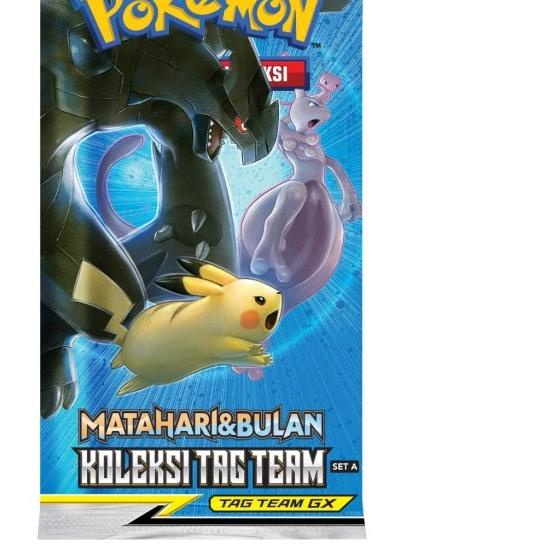 ☂ Pokemon Booster AC3A Matahari dan Bulan Koleksi Tag Team ℮