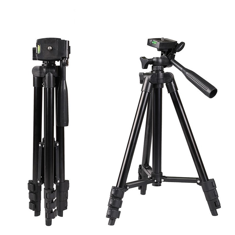 [BLACK EDITION] TRIPOD 3120A / TRIPOD KAMERA HP 1 METER / FOLDABLE CAMERA MOBILE / TRIPOD WT-3120A