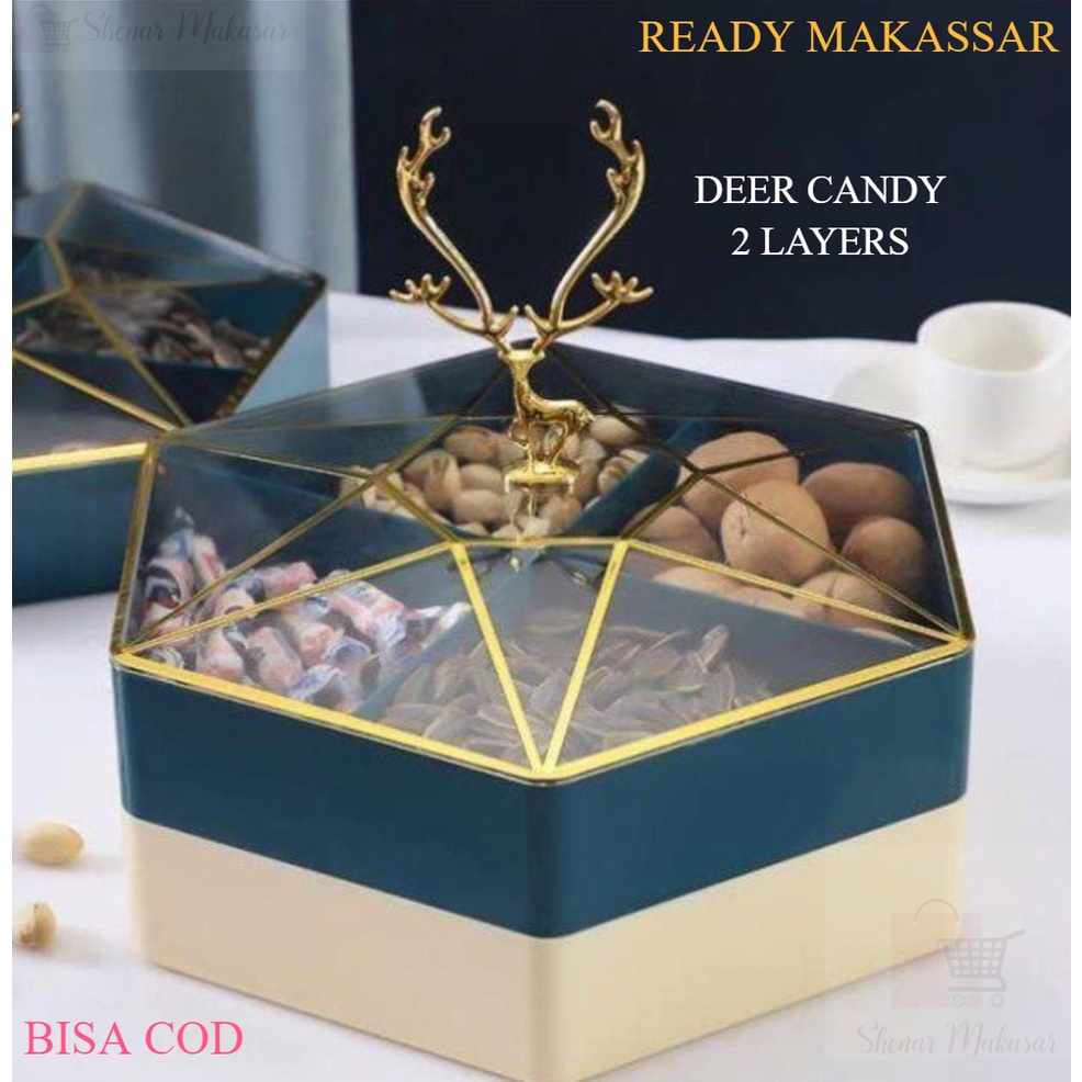 SURIA MAKASSAR | FRUIT TRAY TOPLES 1 & 2  SUSUN PUTAR CANDY BOX / TOPLES KUE 2 SUSUN TOPLES TEMPAT K