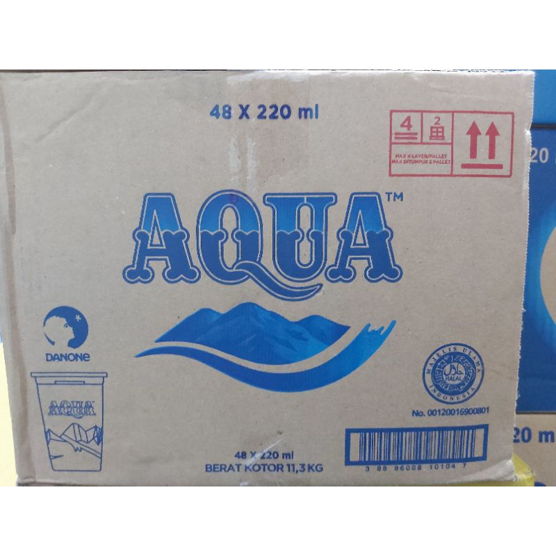 

Aqua gelas 220ml 1dus