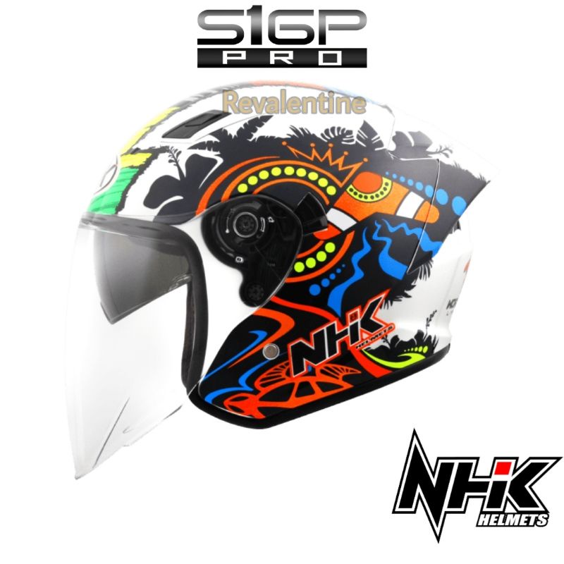 NHK S1GP Pro Remy Gardner #3 Limited Edition | Helm Motif Putih Glossy S1-GP Special edisi Moto 2 GP
