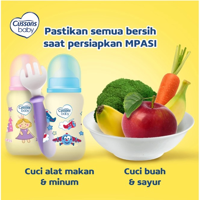 Cussons Baby Liquid Cleanser 700ml+300ml / Sabun Cuci Botol 300ml+100ml nipple bottle