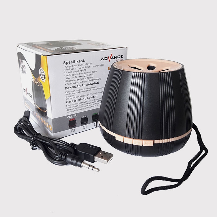 Speaker Advance ES010 A Bluetooth Portabel / ES010A bluetooth memori aux / speaker outdoor