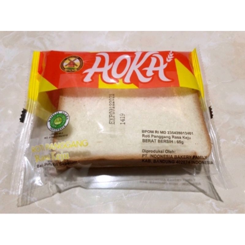 roti aoka rasa keju