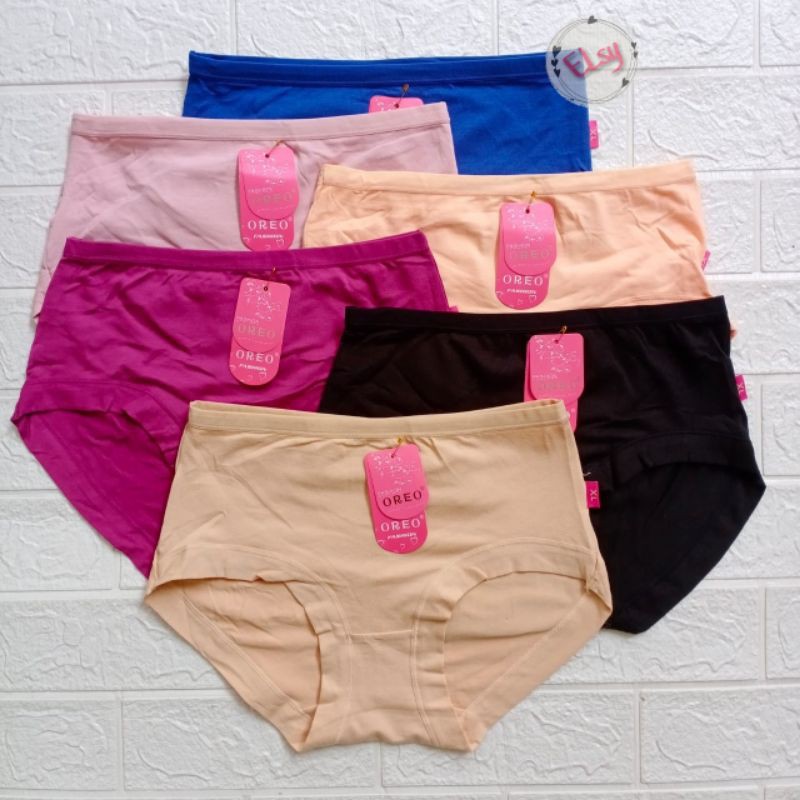 Celana Dalam Wanita / CD Wanita Katun Oreo 8871 XXL,XL dan L