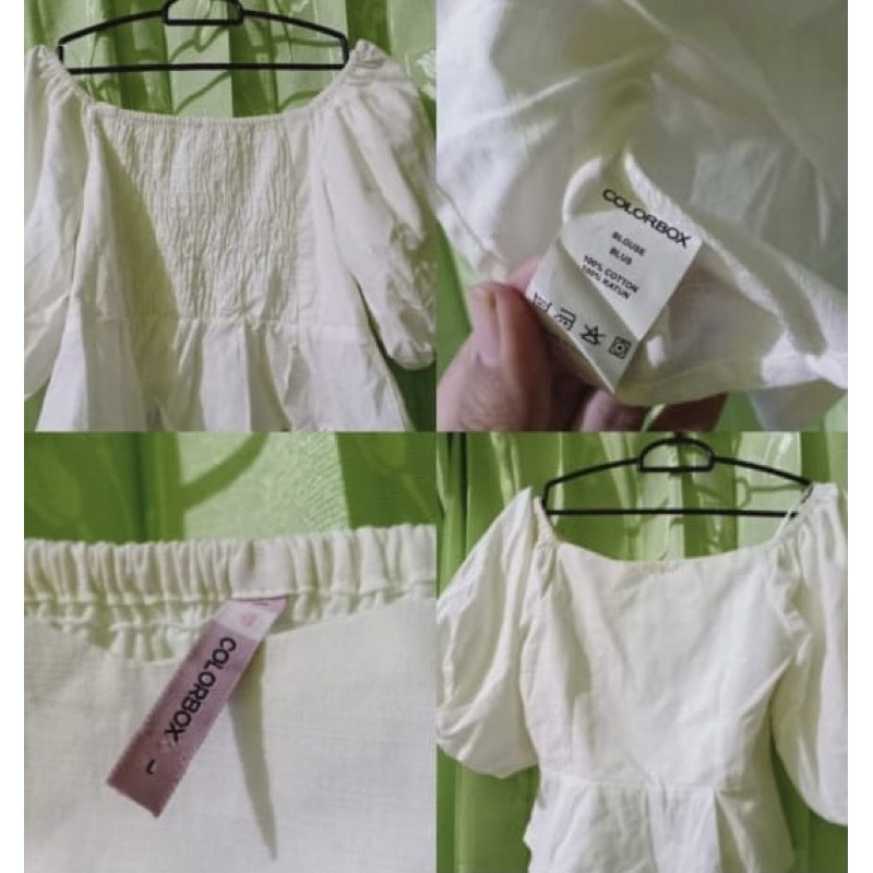 balloon blouse by colorbox