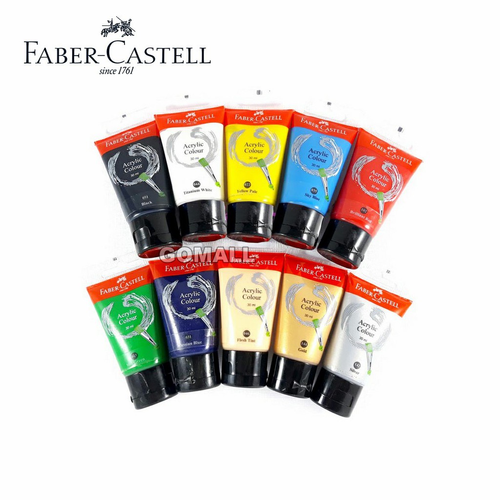 

Faber Castell Acrylic Colour 30 ml - Cat Akrilik Acrilic Acrilyc