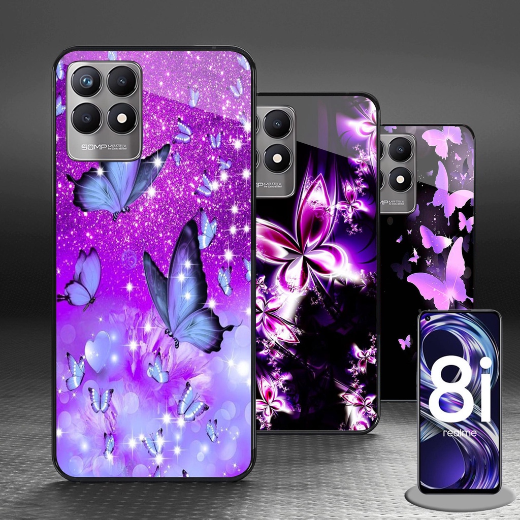 Softcase Kaca Realme 8i - Casing Hp Realme 8i  - Case Hp Realme 8i - Softcase Realme 8i [H05]