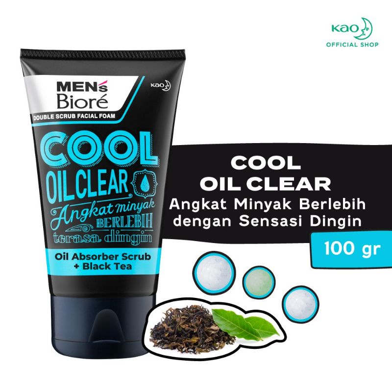 Biore Men's Scrub and Non Scrub 100 ML All Varian