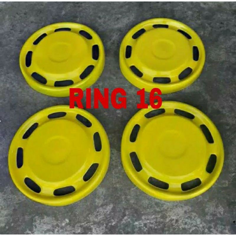 1 set wheeldop truk/bus/canter ring 16 warna kuning